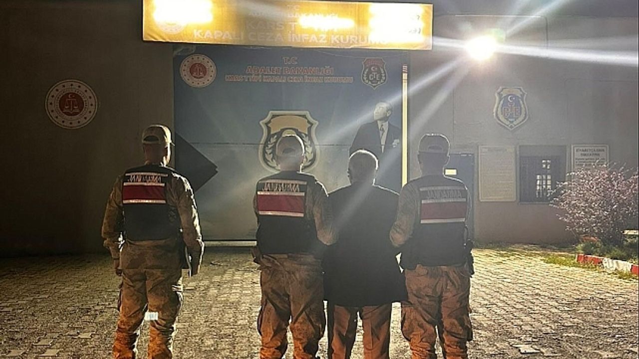 Kars''ta 3 yıl hapis cezası bulunan 1 kişi yakalandı