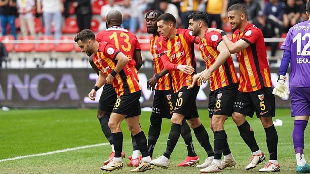 Kayserispor 8 maçta 14 puan topladı