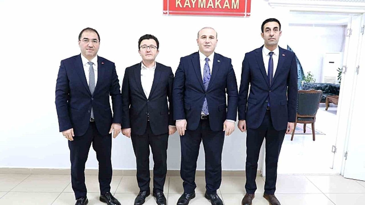 KYK heyetinden Patnos Kaymakamına ziyaret