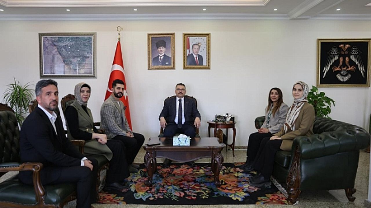 Yeşilay Heyetinden Vali Turan"a Ziyaret