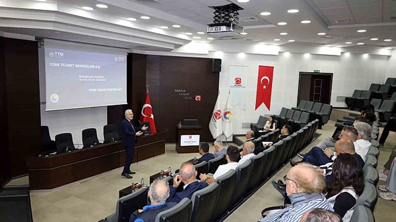 ADASO''da TOBB Şikago Ticaret Merkezi tanıtıldı