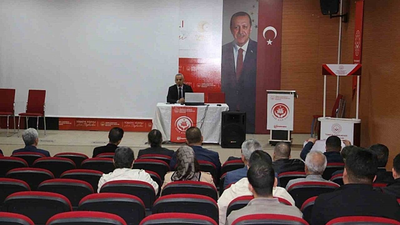 Elazığ''da SYDV temsilcileri ile toplantı düzenlendi