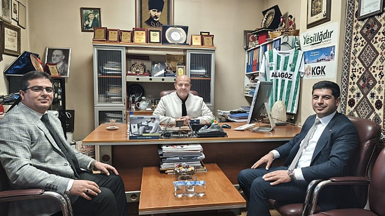 Iğdır Denetimli Serbestlik Müdürü Erkan Yıldırım"dan Gazetemize Ziyaret
