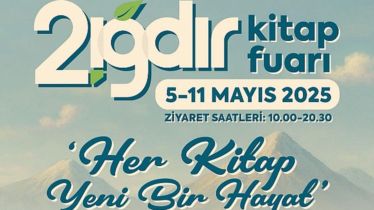 Iğdır Kitaplarla Buluşuyor: 2. Kitap Fuarı İçin Geri Sayım Başladı