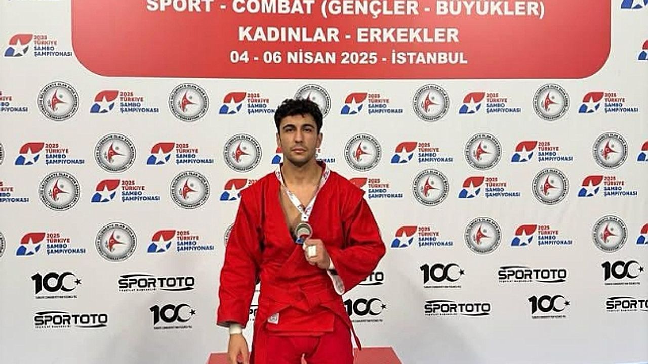 Iğdırlı Judocu Fırat Çekim"den Türkiye İkinciliği