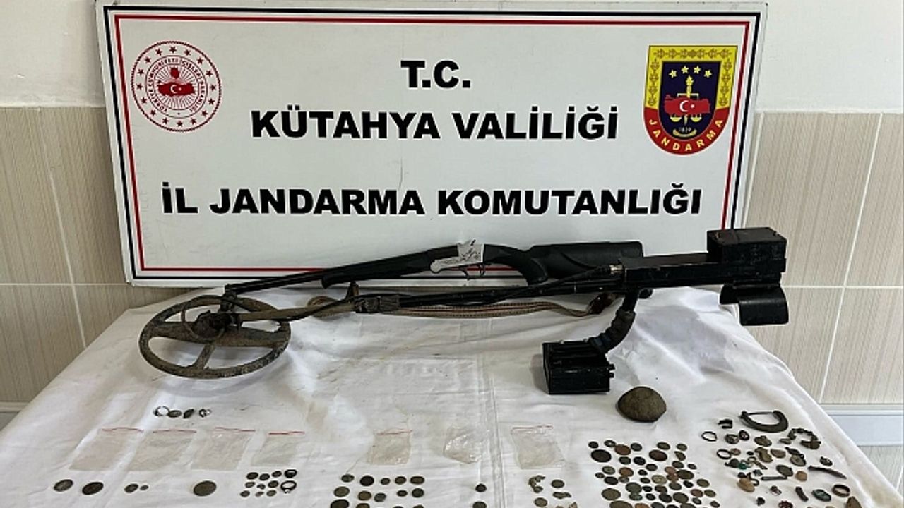 Kütahya''da tarihi eser operasyonu