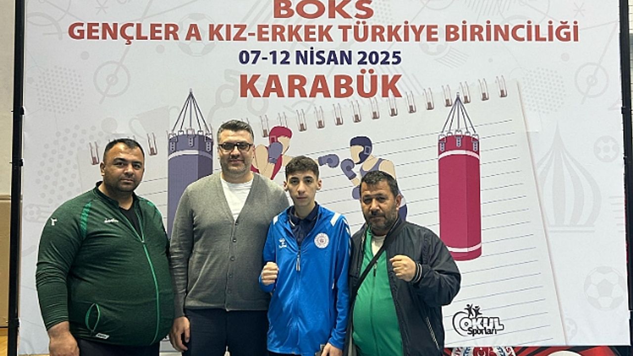 Türker Yaşar Türkiye İkincisi Oldu