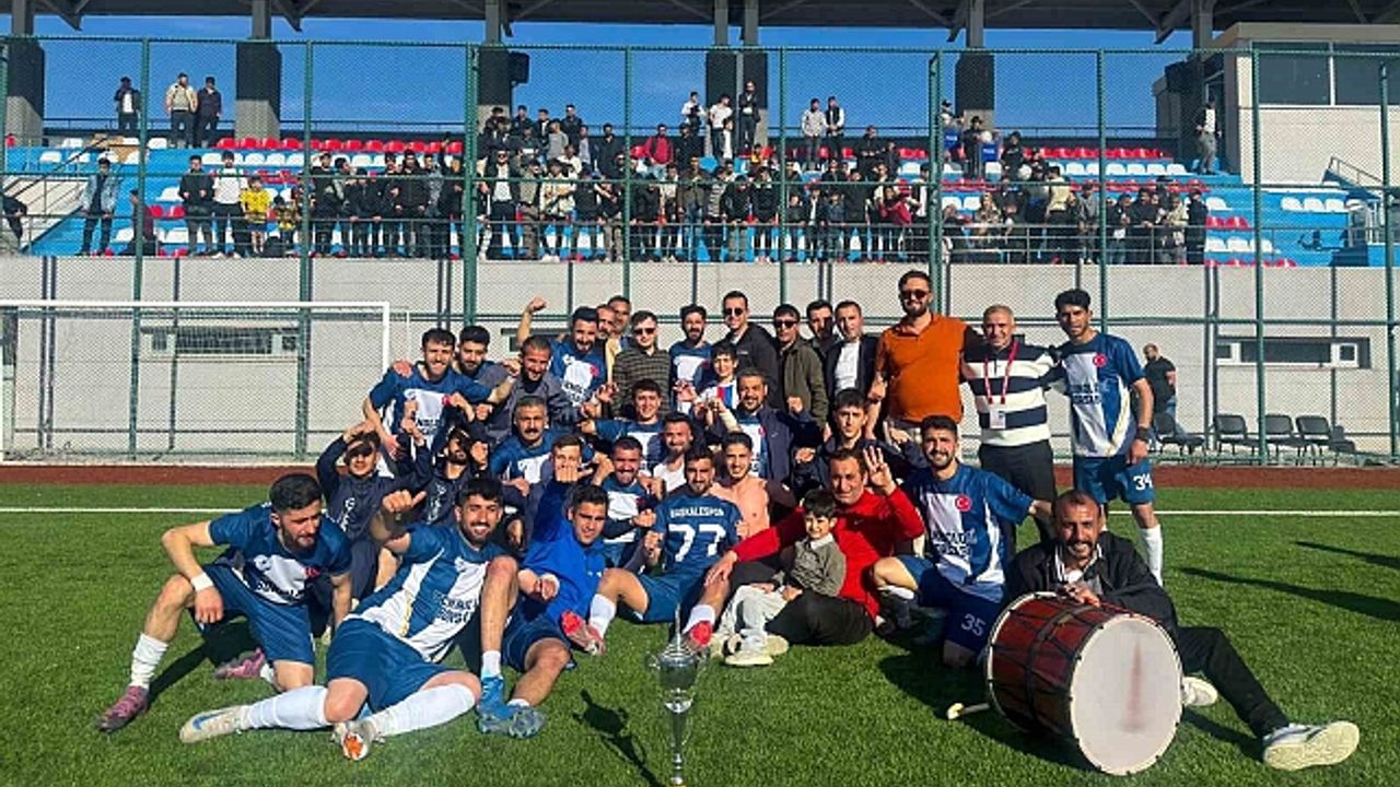 Van Amatör Lig şampiyonu Başkalespor oldu