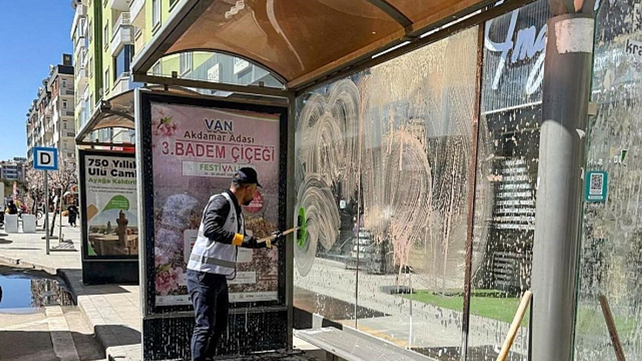 Van Büyükşehir Belediyesinden temizlik seferberliği