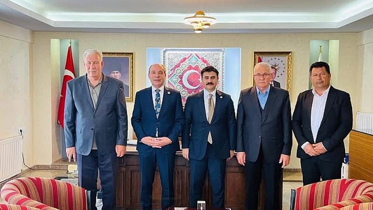 Ali Güner"den Kaymakam Aydın"a Nezaket Ziyareti