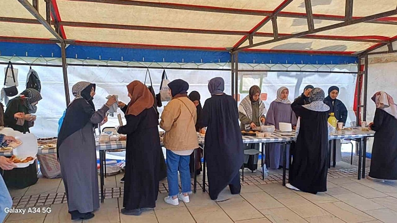 Van YYÜ''den Gazze yararına yardım kampanyası