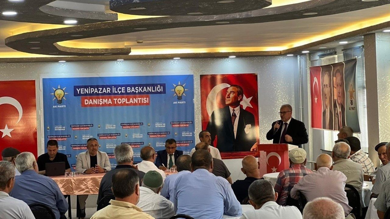 Yenipazar"da AK Parti Danışma Toplantısı gerçekleştirildi