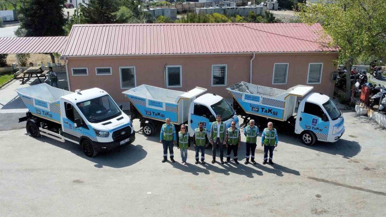 Alo Çöp Taksi"den" kent hijyeni ve temizliğine önemli katkı: "Altı ayda 2 bin 806 ton çöp toplandı"