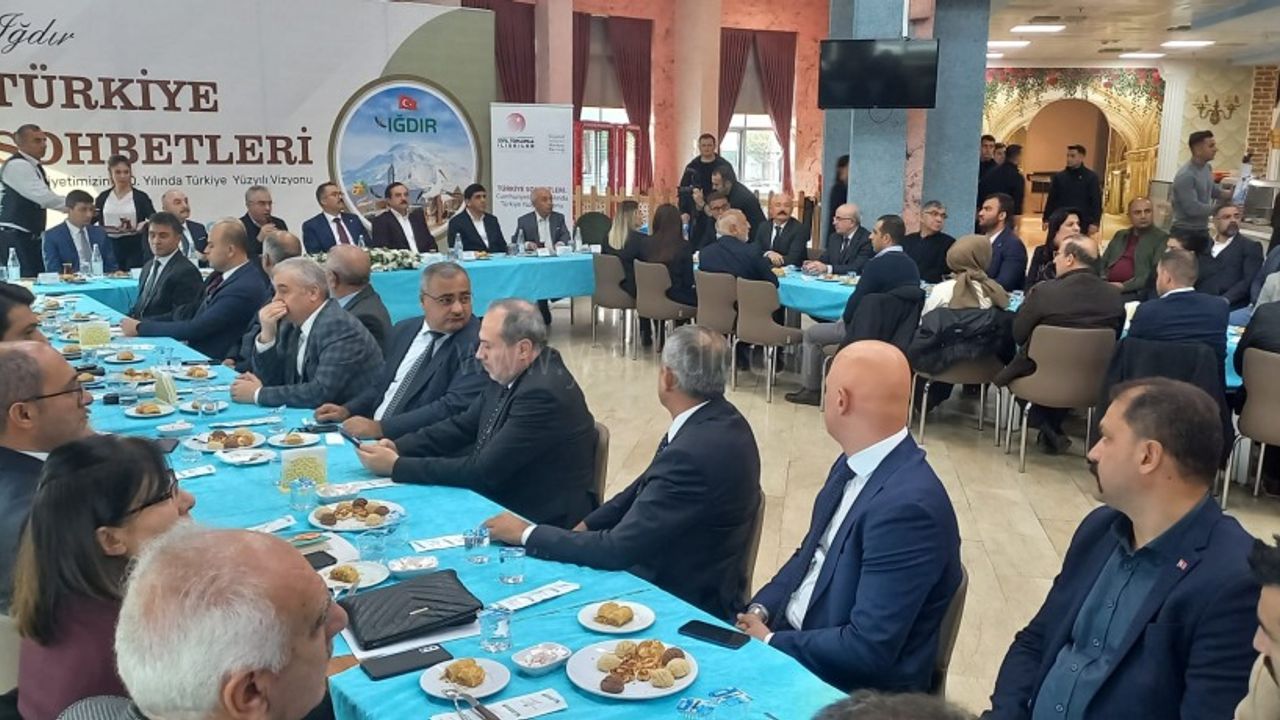 TÜRKİYE SOHBETLERİ IĞDIRDA YAPILDI