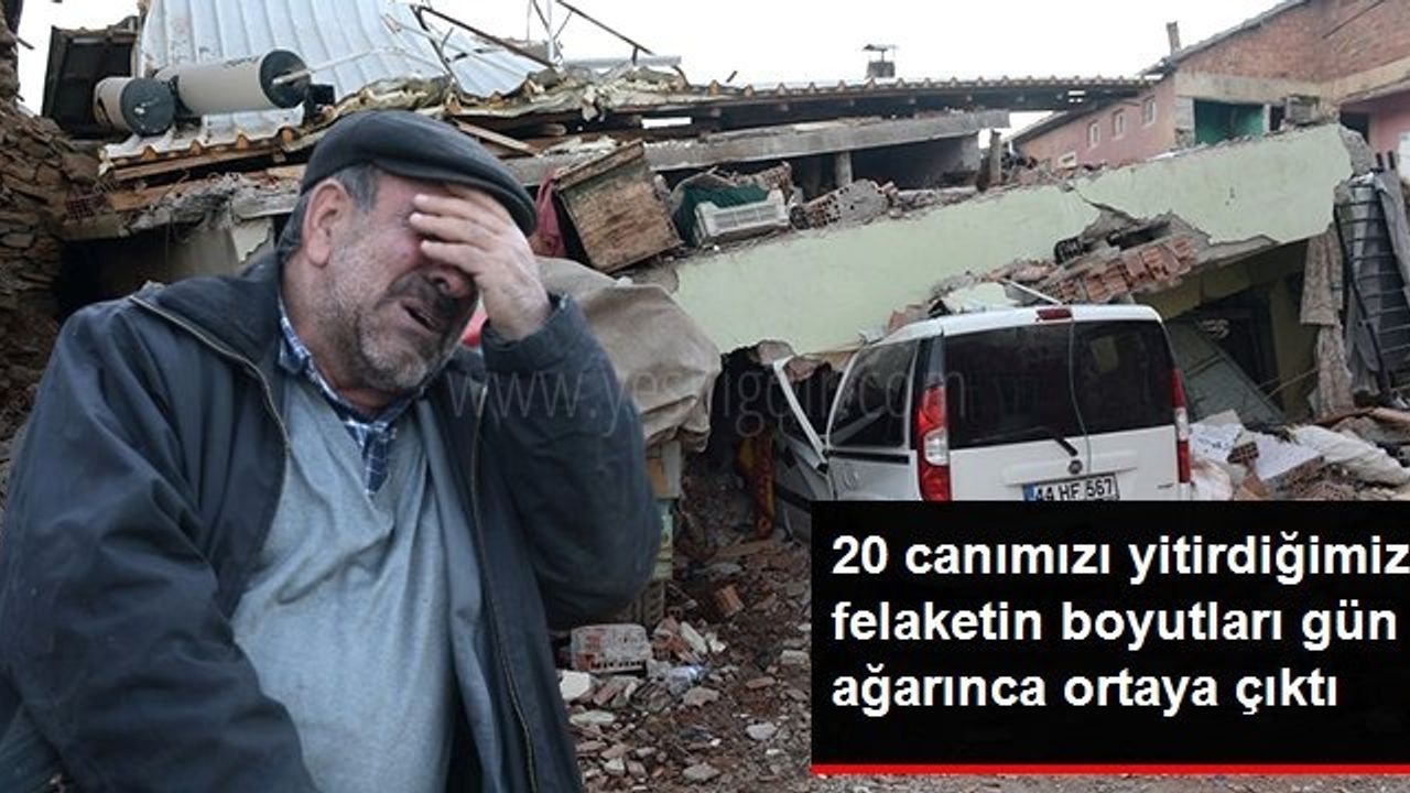 Son dakika Elazığ''daki depremde ölü sayısı 20''ye yükseldi