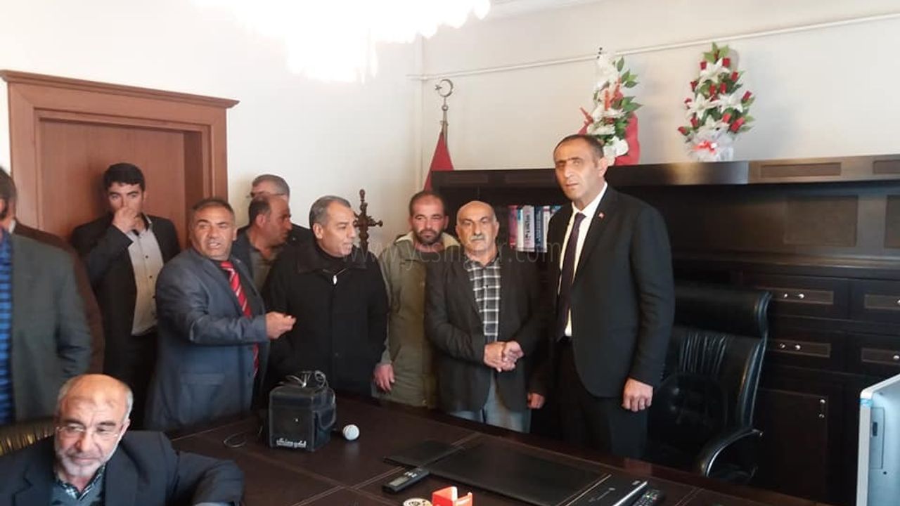 Başkan Güzelkaya  Görevine Başladı