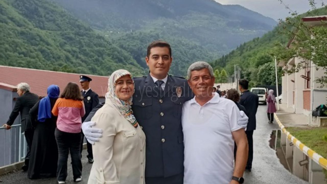 Polis adayları mezuniyet heyecanı yaşadı