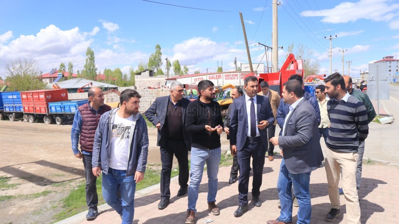 KONAKLI MAHALLESİNDE YAPILMASI  PLANLANAN DOĞALGAZ VE PARKE  ÇALIŞMALARI İÇİN ÖN İNCELEMELER YAPILDI