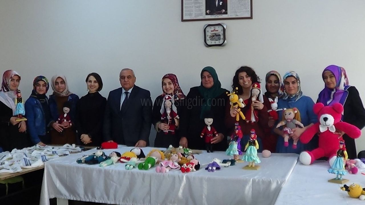 Amigurumi  kursuna kadınlardan yoğun ilgi