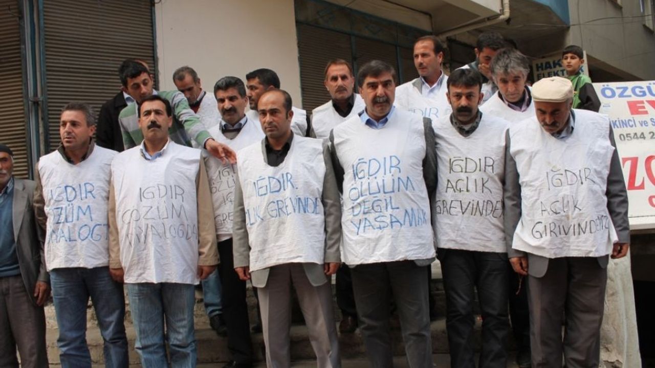 Iğdır Belediye Başkanı Hüseyin Malktan Açlık Grevi