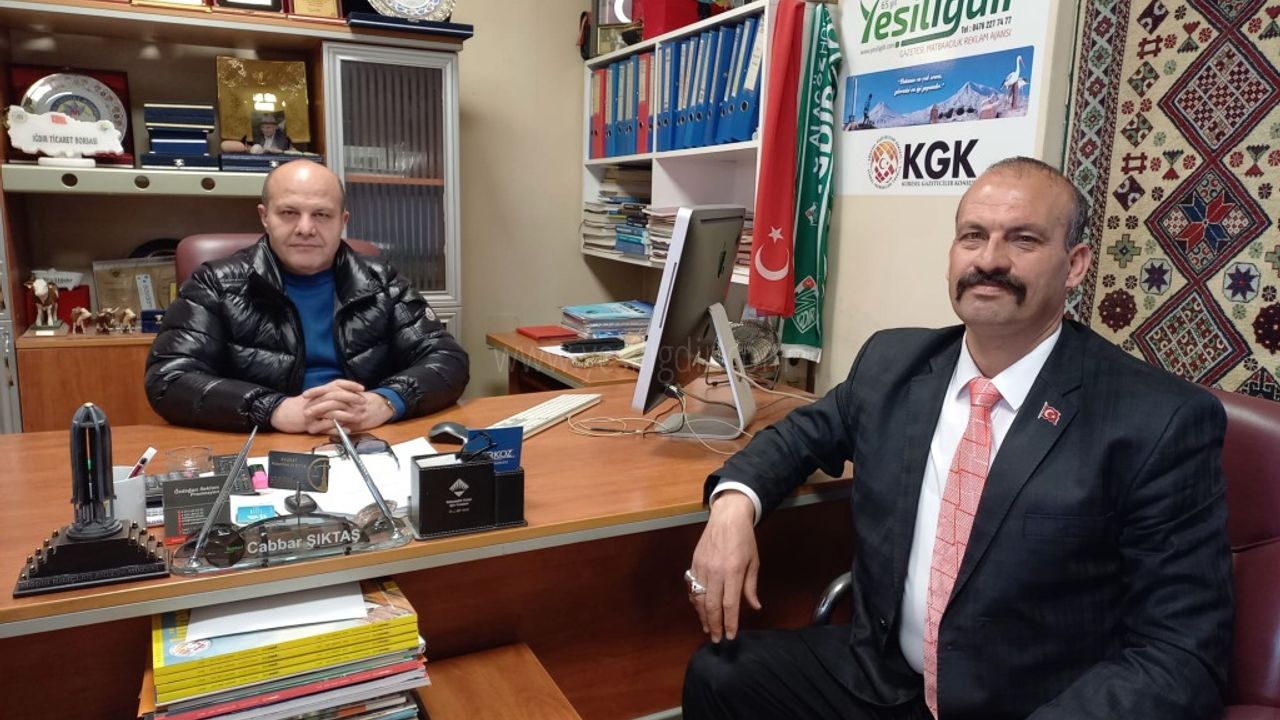 MHP Milletvekili Aday Adayı Çeçen Gazetemizi Ziyaret Etti