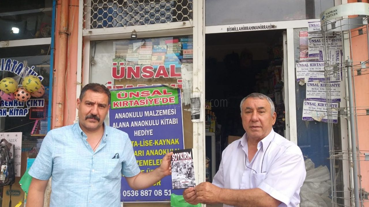 KAMU-SEN DEN SERDAR ÜNSALIN SOYKIRIMKİTABINA DESTEK