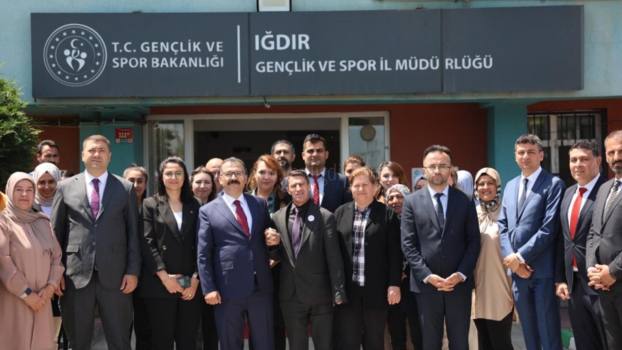 Gençlik ve Spor İl Müdürlüğüne Ziyaret