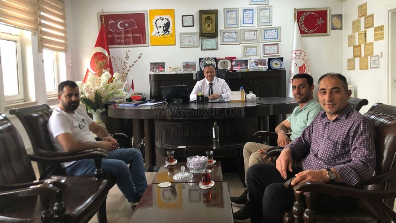 ARI YETİŞTİRİCİLERİNDEN YOLCUYA ANLAMLI ZİYARET