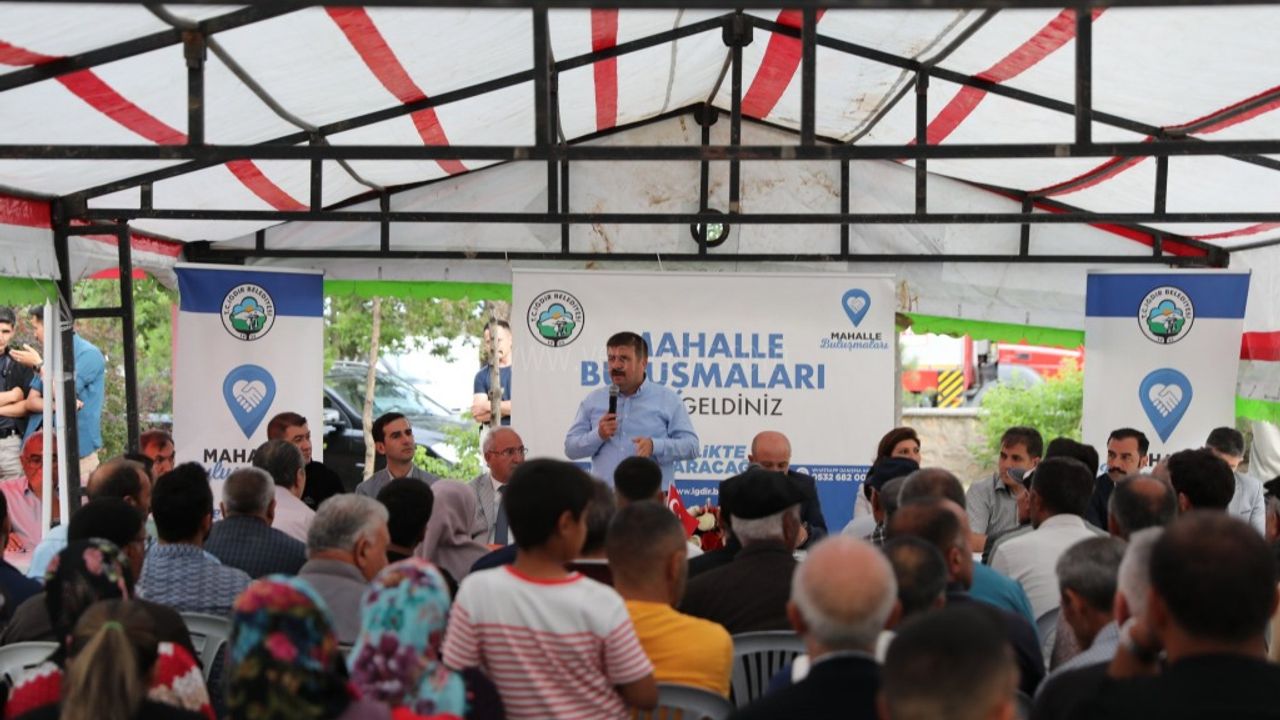 Mahalle Buluşmaları kapsamında   Çalışmalar ve Projeler Anlatıldı