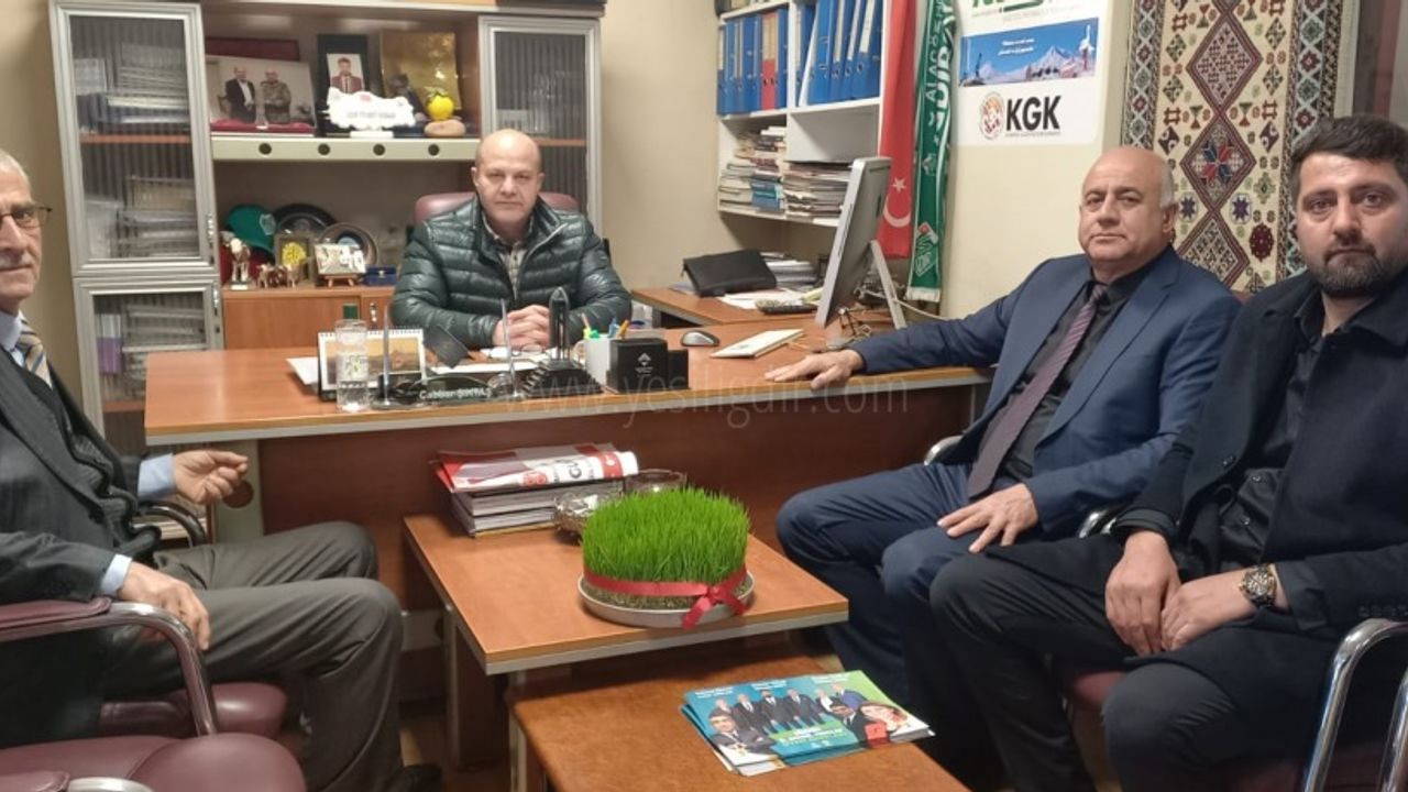 AK PARTİ İL GENEL MECLİS ÜYESİ ADAYLARINDAN NEZAKET ZİYARETİ