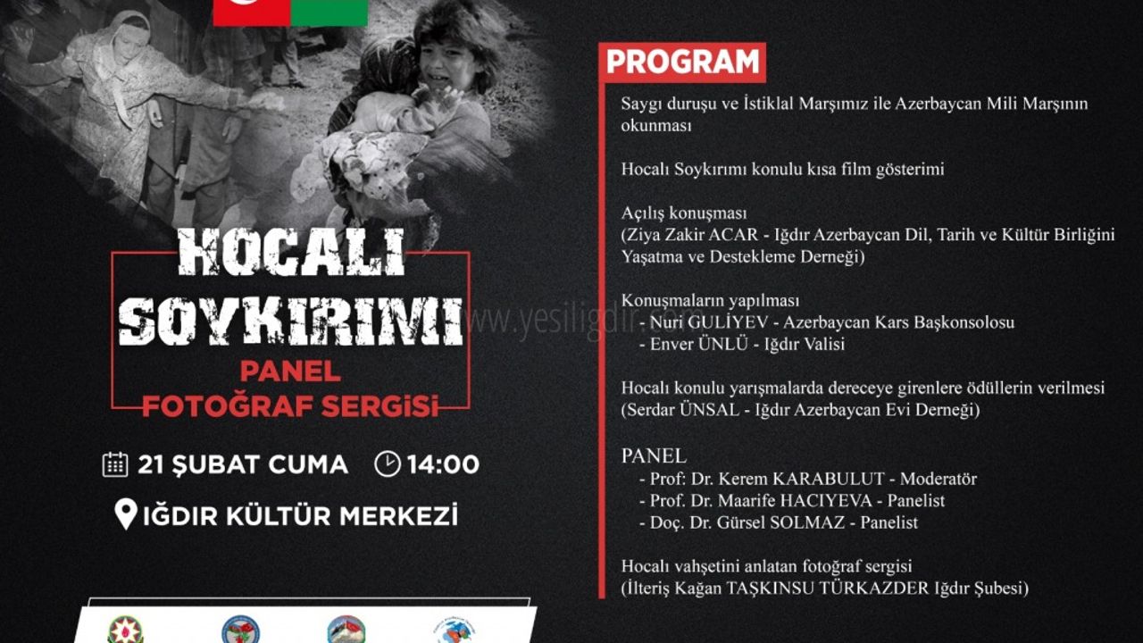 HOCALI FACİASI 21 ŞUBAT CUMA GÜNÜ SAAT 1400 DE ANILACAK