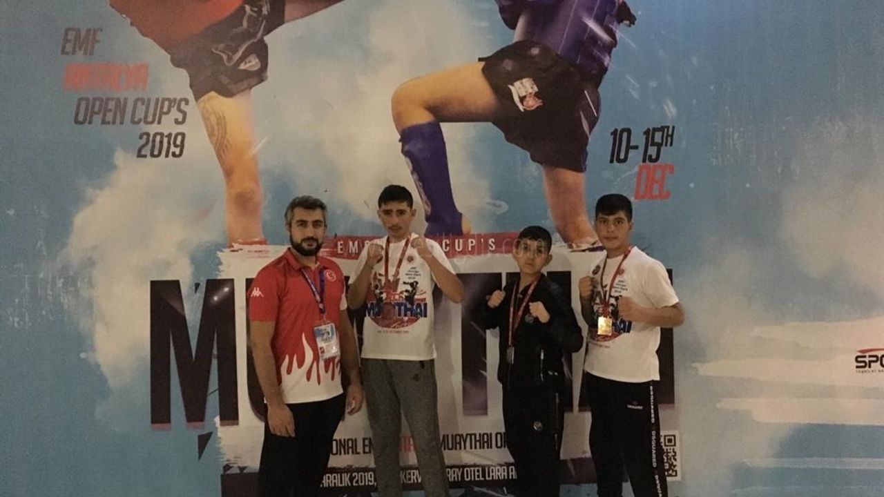 Yaycı Spor kulübü Muay Thai  takımından milli başarı