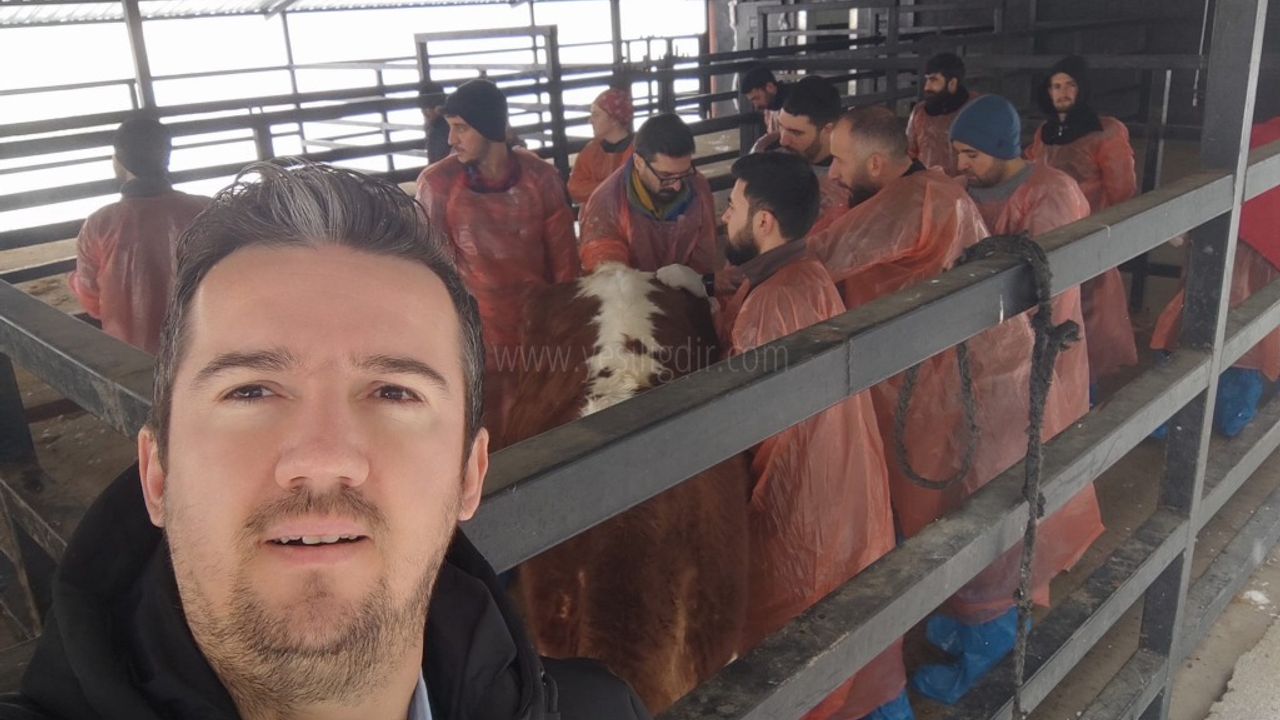 KARS BÖLGESİ VHONUN BAKANLIK ONAYLI SUNİ TOHUMLAMA KURSU BAŞLADI