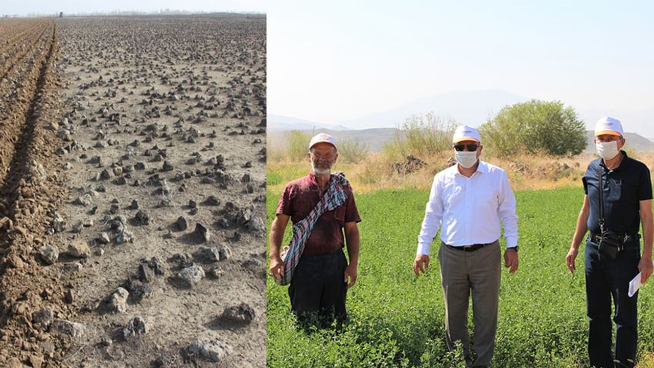 ISLAH EDİLEN MERA  ALANI İL MÜDÜRÜ  TARAFINDAN İNCELENDİ