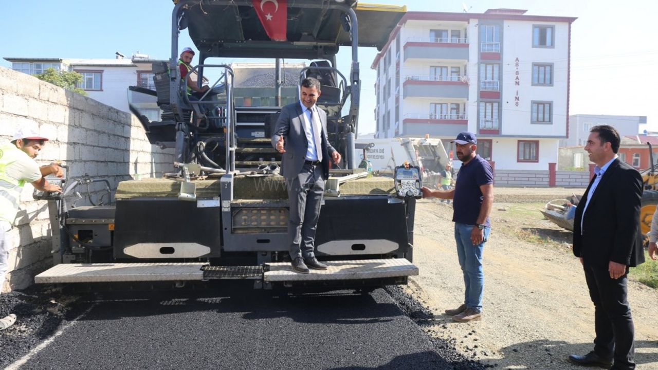 BU YILIN İLK ASFALTINI DÖKTÜK