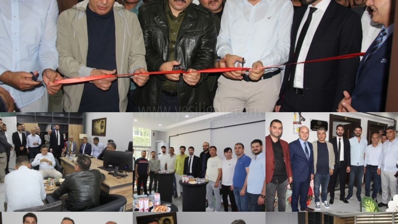 AVUKAT MUHAMMED ALİ ŞIKTAŞIN  HUKUK BÜROSUNUN AÇILIŞI YAPILDI
