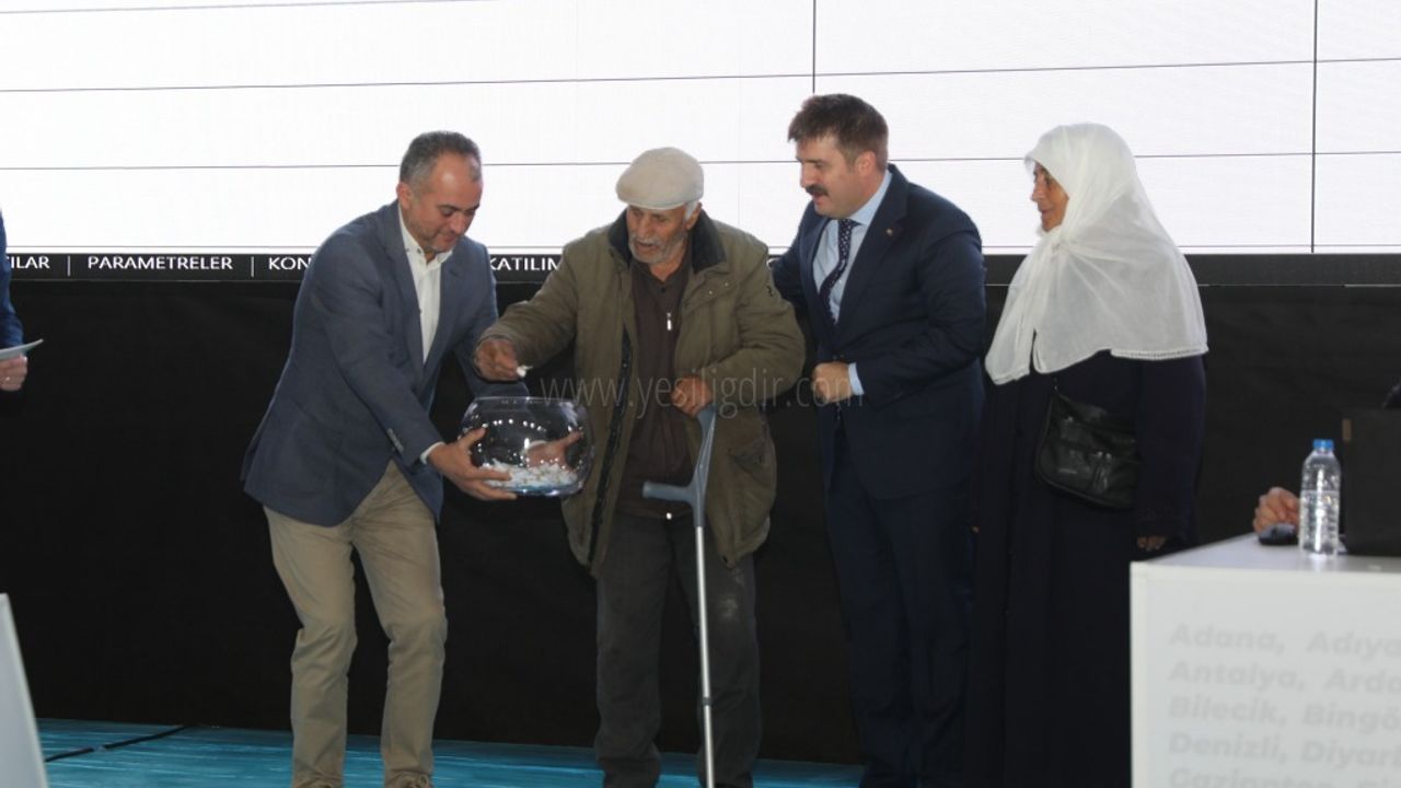 550 KONUTUN ÇEKİLİŞİ GERÇEKLEŞTİ