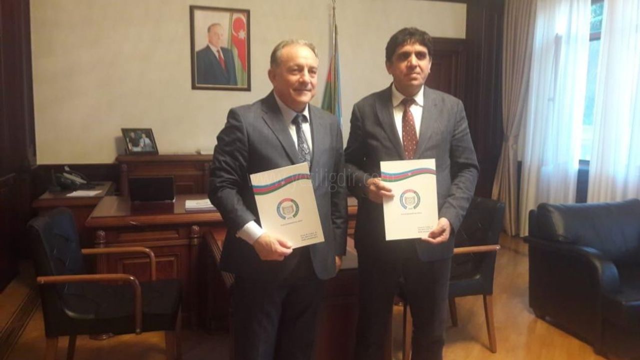 Rektör Alma Azerbaycan Teknik Üniversitesi ile İkili Diploma Anlaşması İmzaladı