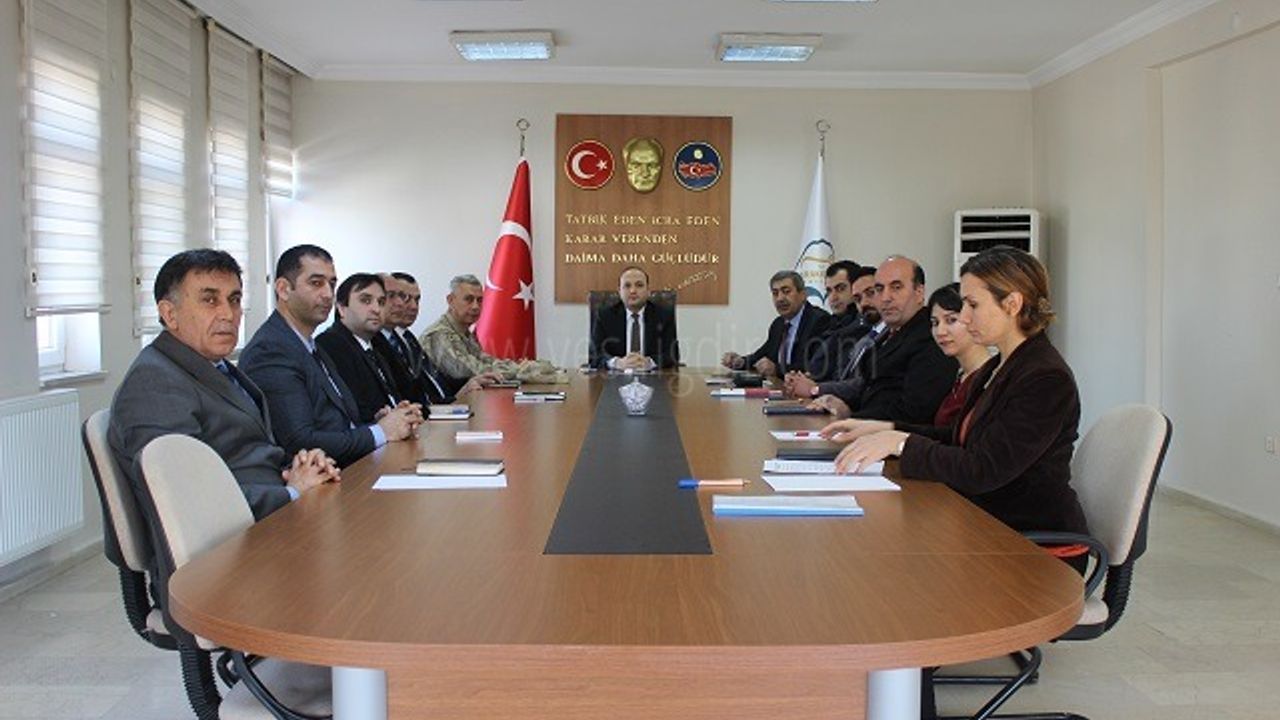 Uyuşturucu İle Mücadele Genel  Değerlendirme Toplantısı Yapıldı