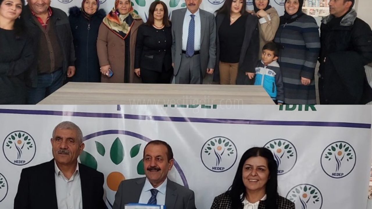 AHMET KAYA HEDEPDEN BELEDİYE BAŞKAN ADAYLIĞI MÜRACAATINDA BULUNDU