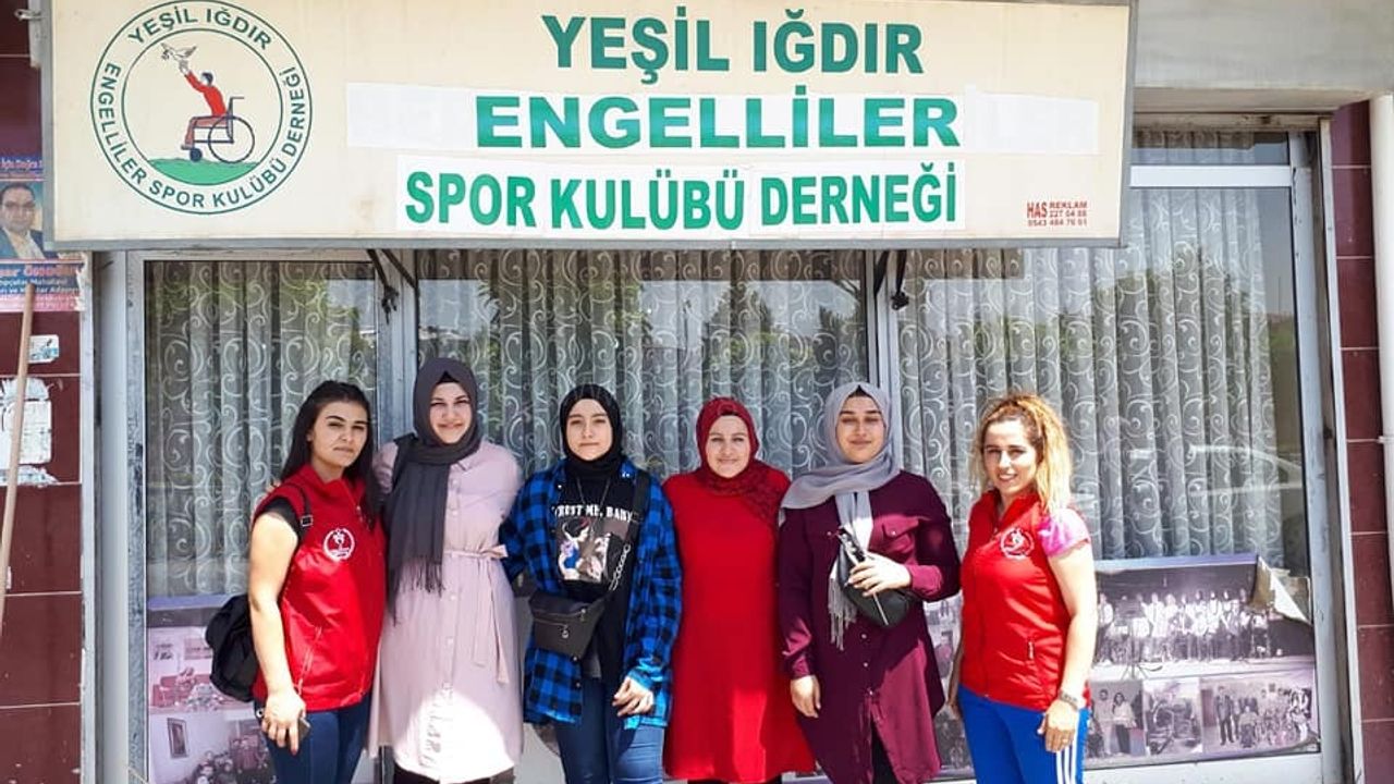 Yeşil Iğdır Engelliler Spor Kulübüne Anlamlı Ziyaret