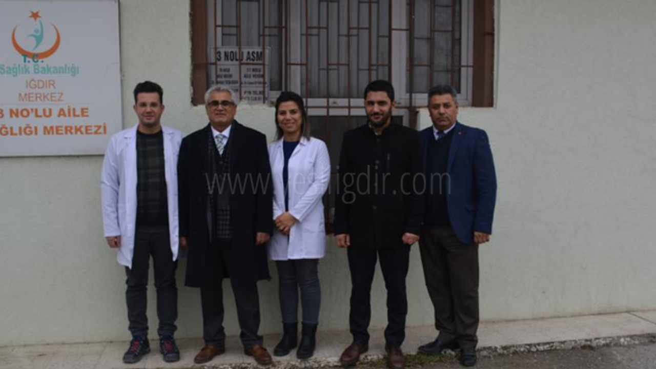 Iğdır İl Sağlık Müdürü  EREZ Aile  Sağlığı Merkezlerini Ziyaret Etti