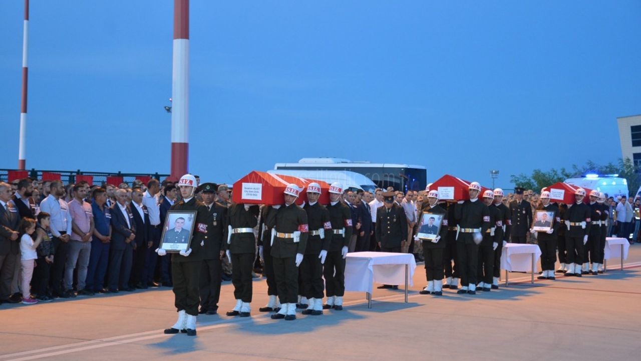 ŞEHİTLERİMİZİ UĞURLADIK