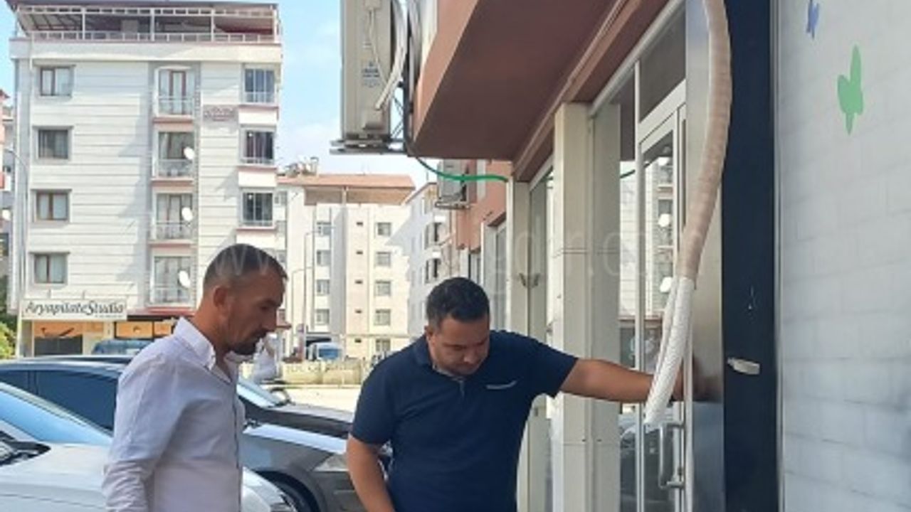 Hırsızlar Esnafların Klimalarına Dadandı