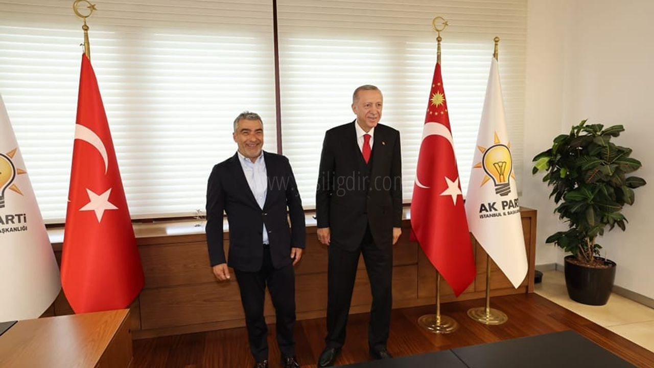 Cantürk Alagöz Cumhurbaşkanı Recep Tayyip Erdoğan ile görüştü