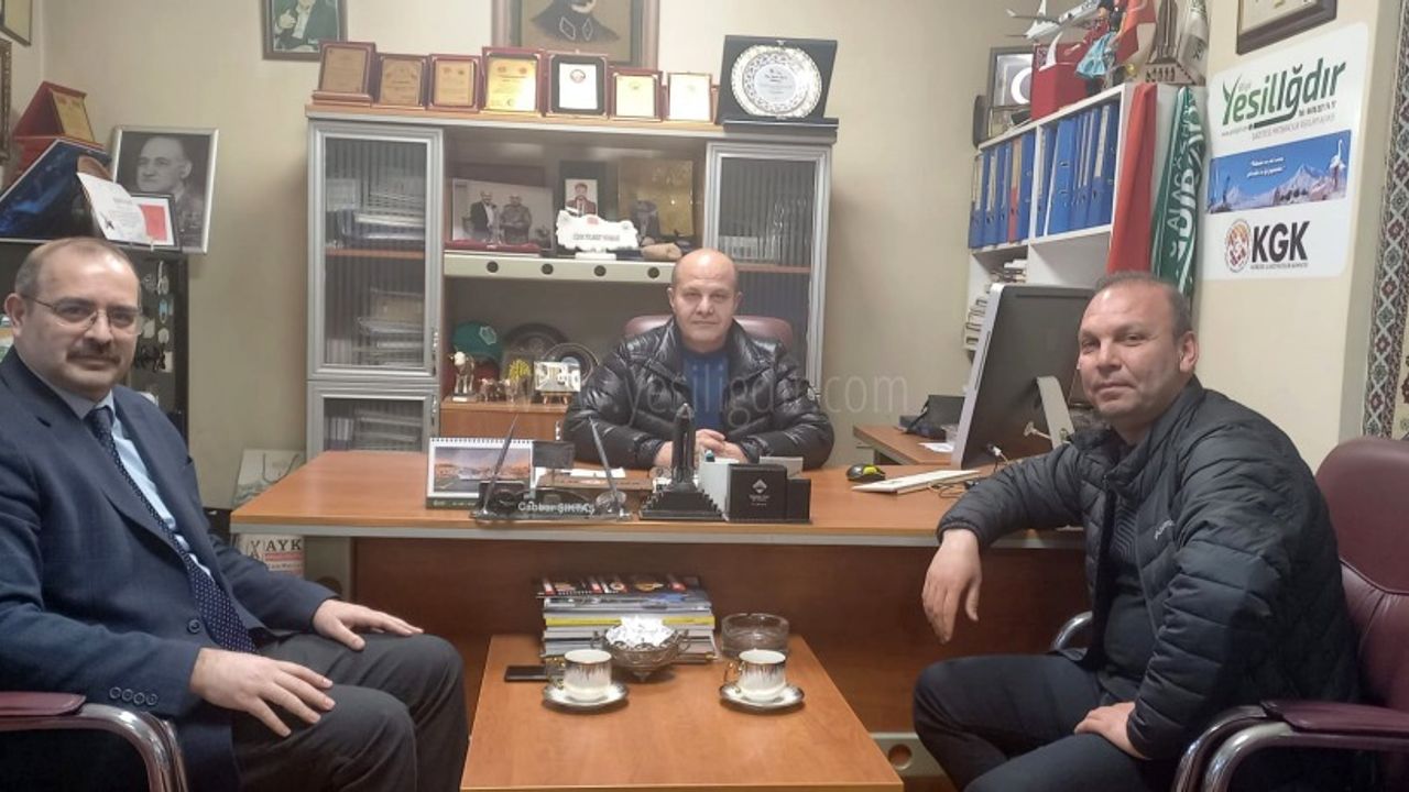 ÇEVRE SEHİRCİLİK İL MÜDÜRÜ RESUL DEVECİDEN İADEİ ZİYARET