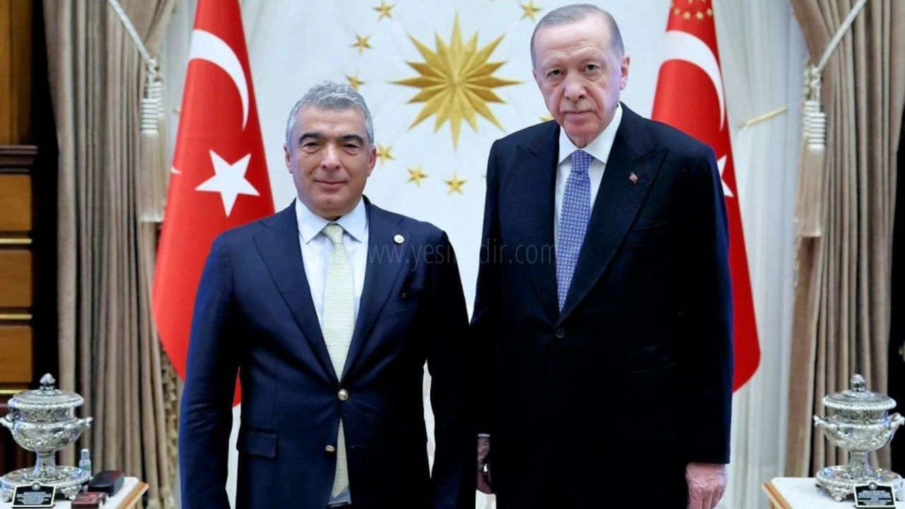 ALAGÖZ CUMHURBAŞKANI İLE  GÖRÜŞTÜ