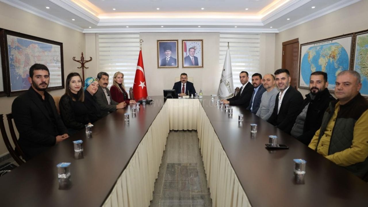 Vali Ercan Turan''dan SGK Personellerine Başarı Belgesi