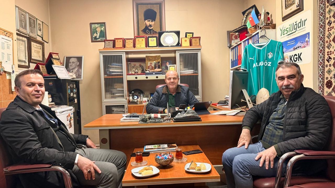 Tezgel ve Tingiş’ten Gazetemize Ziyaret