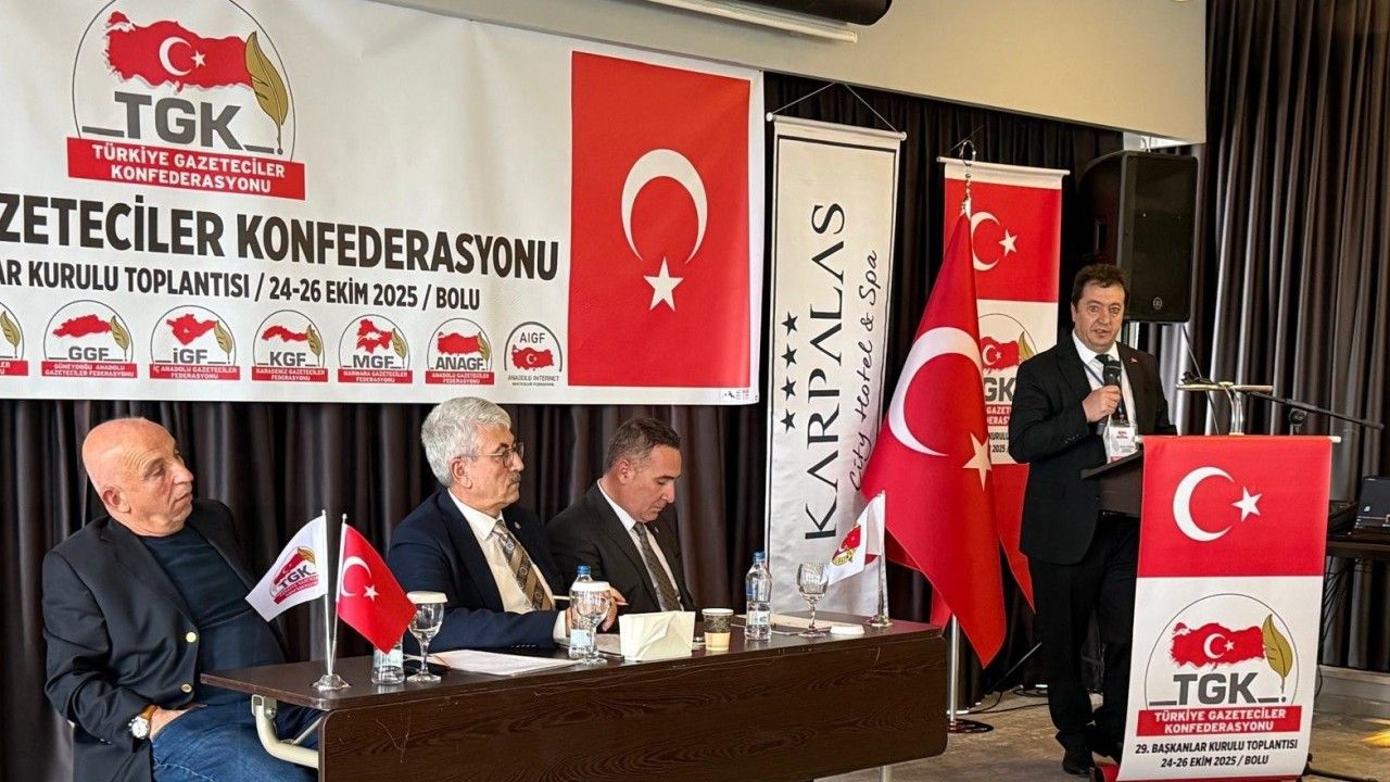 DAGC Başkanı Türkez, TGK Başkanlar Kurulu’nda konuştu